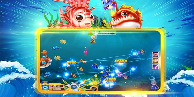 Sảnh game bắn cá miễn phí online là địa điểm yêu thích của nhiều người